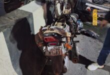 हादसे में क्षतिग्रस्त वाहन